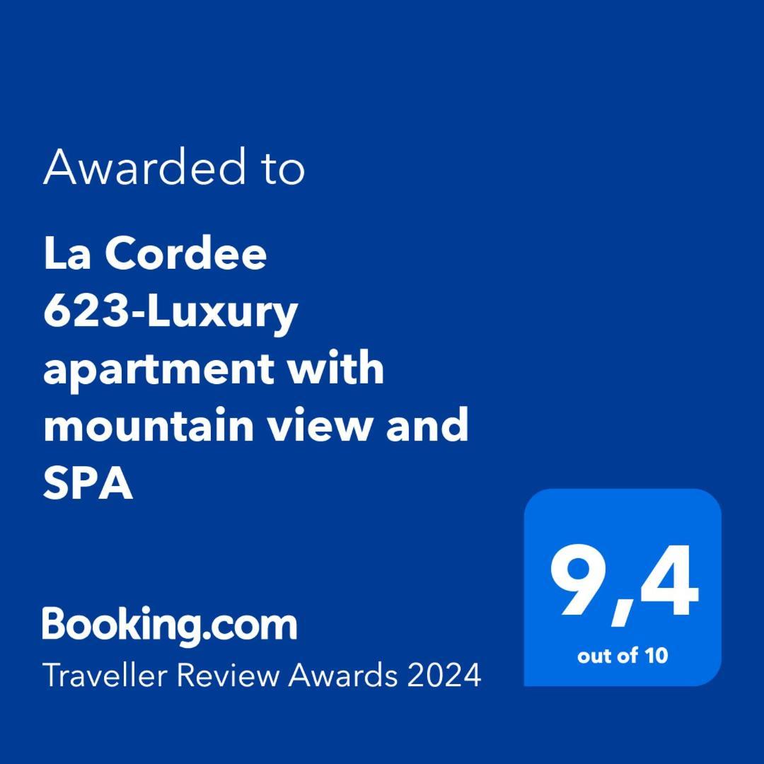 La Cordee 623-Luxury Apartment With Mountain View And Spa Chamonix Exterior foto
